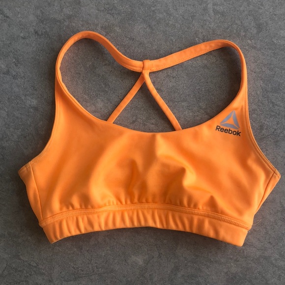EUC - Reebok Tri Back Workout Ready Sports Bra XS - Picture 1 of 2